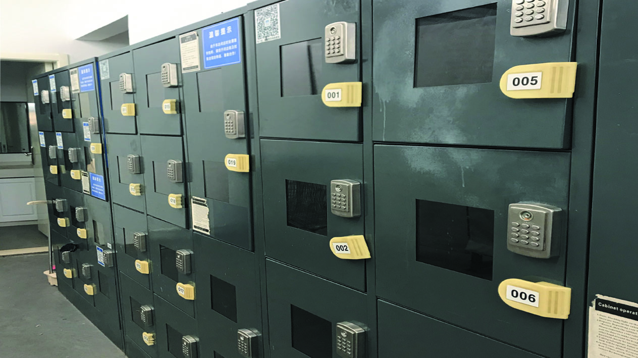 商场自设密码柜